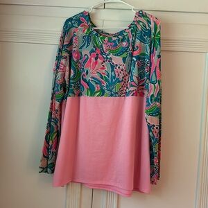 Lilly Pulitzer Finn Long sleeve top XXL